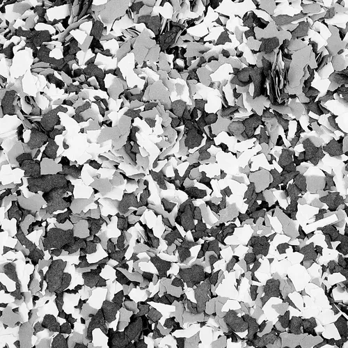 Miniatura 11 de Taiyin 2.8 Kg/ 6.17 lb Mezcla de Chips de Color Decorativos Escamas de Epoxi para Piso de Garaje Mezcla Revestimientos de Concreto Chips de Pintura