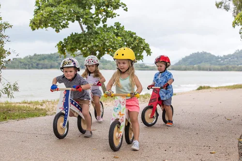 Miniatura 2 de Kiddimoto Guantes de ciclismo de medio dedo antideslizantes para niños y niñas, guantes sin dedos para niños pequeños, guantes de bicicleta