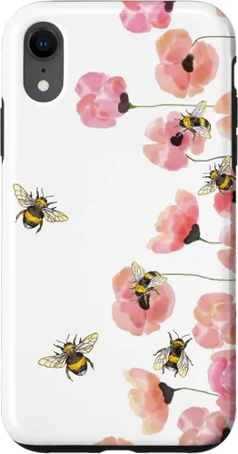 Miniatura 25 de Bumble bee - Honey Bees. bee Lover. Pink Flower. Gift Case for iPhone 17