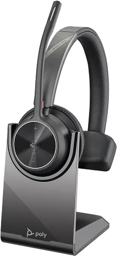 Miniatura 6 de Poly - Auriculares inalámbricos Voyager 4310 UC (Plantronics) - Auricular de una sola oreja con micrófono Boom - Conéctate a PC/Mac a través