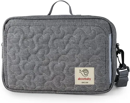 Miniatura 7 de Organizador de pañales para bebé, bolsa para cochecito de bebé, contenedor de almacenamiento para toallitas y juguetes, mini bolsa de pañales