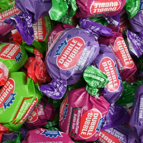 Miniatura 3 de Candy Retailer Dubble Bubble Twist - Goma de mascar envuelta (3 sabores, 1 libra)