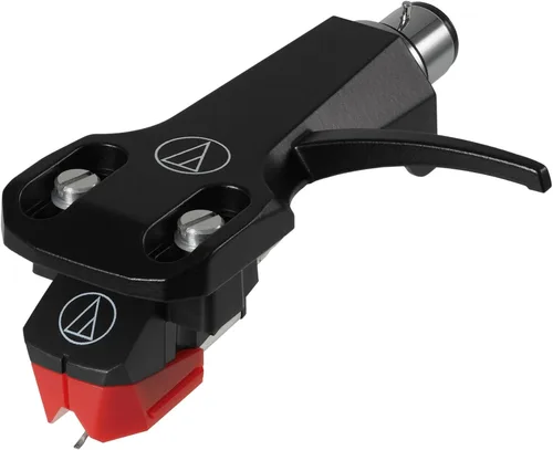 Miniatura 3 de Audio-Technica AT-VM95ML/H Juego Combo de carcasa/cartucho para tocadiscos Rojo