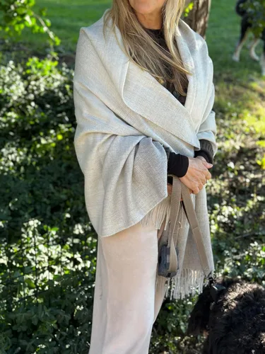 Miniatura 7 de thread + butter Bufanda de alpaca 100% bebé Lujo Suave Elegante Hipoalergénicocontemporáneo