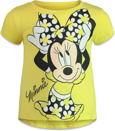 Miniatura 4 de Disney Mickey Mouse Minnie Mouse Girls 4 Pack Graphic T-Shirts Infant to Big Kid