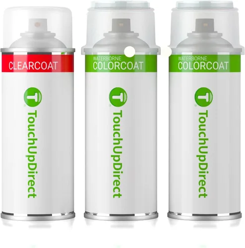 Miniatura 121 de TouchUpDirect NH-578 Taffeta White compatible con Pintura de retoque Honda Exact Match en aerosol - Kit esencial Tafetán Blanco