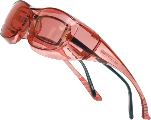 Miniatura 2 de Calabria 6000 gafas de seguridad de ajuste grande para hombres y mujeres, gafas de ajuste para hombres y mujeres, envolventes, tintadas, antivaho
