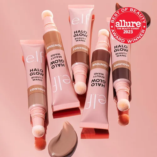 Miniatura 5 de e.l.f. Halo Glow Contour Beauty Wand, varita de contorno líquida para un aspecto naturalmente esculpido, fórmula que se puede construir, vegana