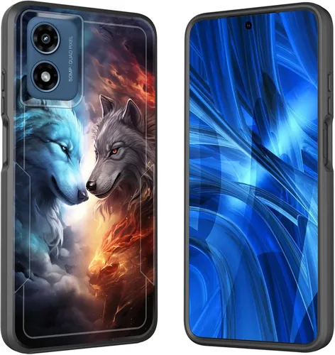 Miniatura 29 de Funda para Moto G 5G 2023, [probada en caídas de grado militar], resistente, resistente, resistente, a prueba de golpes, funda protectora