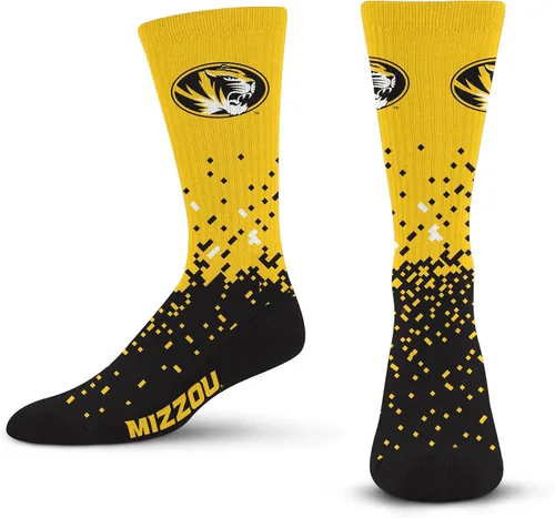 Miniatura 36 de For Bare Feet Calcetines de la NCAA para niños y niñas, unisex, Spray Zone Crew, para jóvenes