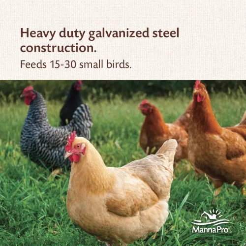 Miniatura 2 de Alimentador colgante para aves Harris Farms , Metal