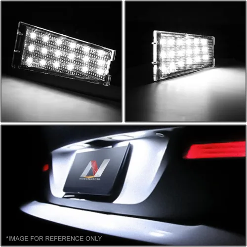 Miniatura 6 de Par de luces LED para matrícula compatibles con Cadillac CTS Sedán 08-10, PT-ZTL-9064