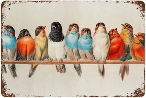 Miniatura 9 de Robin Bird Giclée Print Robin Ilustración Jardín Pájaro Arte de Pared Arte Minimalista Pájaro en rama Arte Novedad Busted Knuckle Garaje Soldadura
