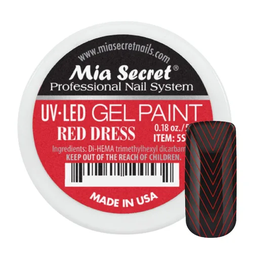 Miniatura 11 de Mia Secret Sistema de uñas profesional UV/LED Gel Paint - 0.18 oz (albaricoque)