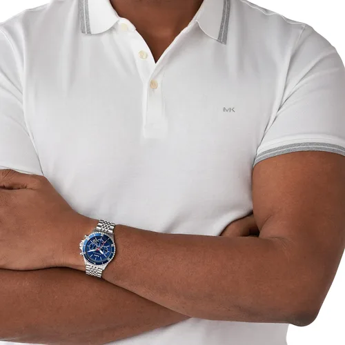 Miniatura 4 de Michael Kors Reloj cronógrafo de acero inoxidable Bayville