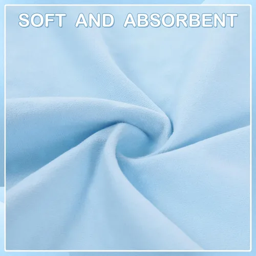 Miniatura 3 de Soulchen Paquete de 6 toallas de yoga caliente a granel con punto de agarre antideslizante de 72 x 24 pulgadas, tapete de yoga de microfibra suave