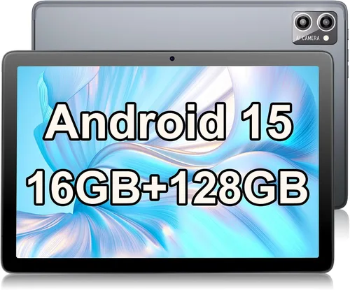 Miniatura 9 de Tablet Android, tabletas electrónicas Android 15, 16 GB de RAM, 128 GB ROM 1 TB Expand, Octa-Core, WiFi 5G, cámara de 13 MP+5MP, batería de 8000
