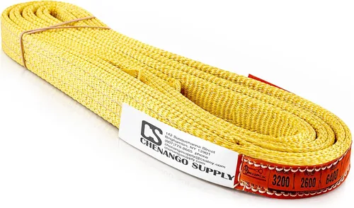 Miniatura 21 de DD Sling. Correa de 2 capas para levantamiento, de red de nylon, de doble ojal. Muy resistente (900 tejidos).Capacidad de carga vertical