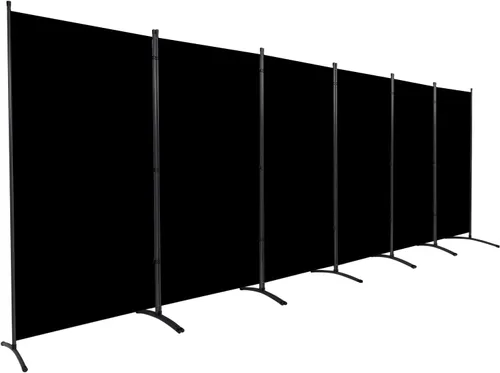 Miniatura 12 de Divisor de habitación, pantalla de privacidad de un solo panel, 71 x 72 pulgadas de alto, divisor grande para separación de habitaciones, tela