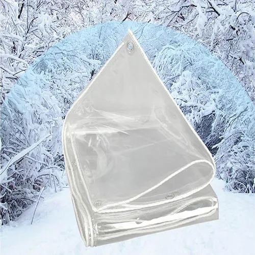 Miniatura 2 de Lonas - Lona de PVC transparente de 2 x 5 pies, resistente al desgarro, resistente al desgarro, impermeable, de vinilo transparente, toldo