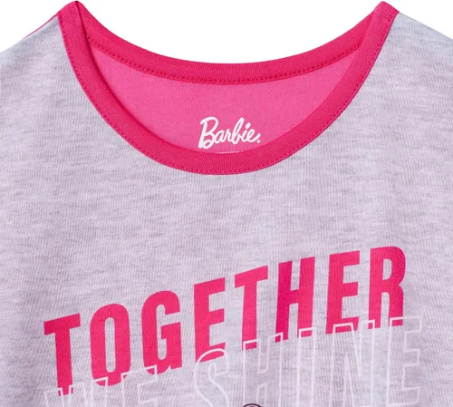Miniatura 6 de Barbie Conjunto de ropa de dormir para niñas y pantalones de pijama para niñas de 4 piezas