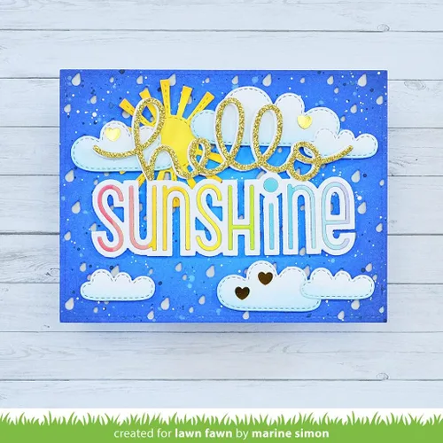 Miniatura 3 de LAWN FAWN Troquel de césped gigante Hello Sunshine