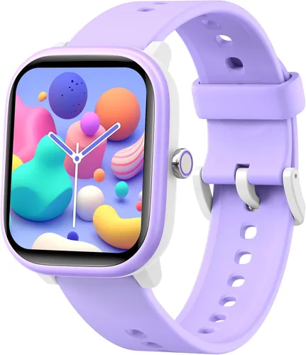 Wach - Reloj inteligente para niños de 6 a 15 años, monitor de actividad física de 1.8 pulgadas, no necesita teléfono, podómetro, monitor de sueño