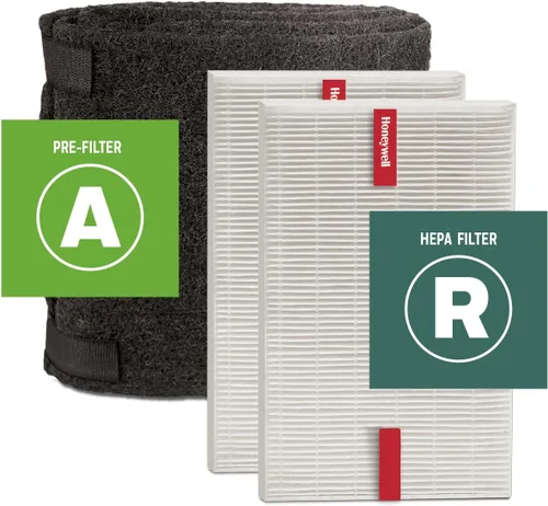 Miniatura 2 de Honeywell Paquete combinado de filtro de purificador de aire True HEPA para purificadores de aire de la serie HPA200 y HPA5200