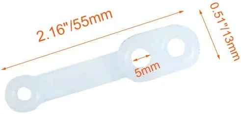 Miniatura 2 de XXhailan - 30 hebillas resistentes al viento resistentes al viento, hebilla de fijación de silicona antideslizante para colgar ropa, tubo