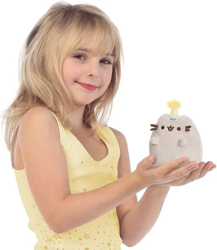 Miniatura 6 de Aurora, 61518, Party Pusheen pequeño, peluche ecológico, color gris