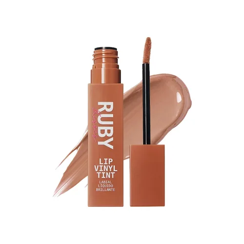 Miniatura 10 de Ruby Kisses Crema labial de terciopelo, lápiz labial con acabado mate, color rico, tinte de labios de larga duración, ligera, nutritiva, PIEL