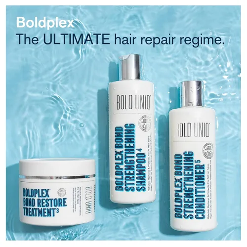 Miniatura 7 de BoldPlex 4 Bond Strengthening Protein Shampoo para cabello seco dañado, fórmula hidratante para tipos de cabello rizado, seco, teñido, encrespado