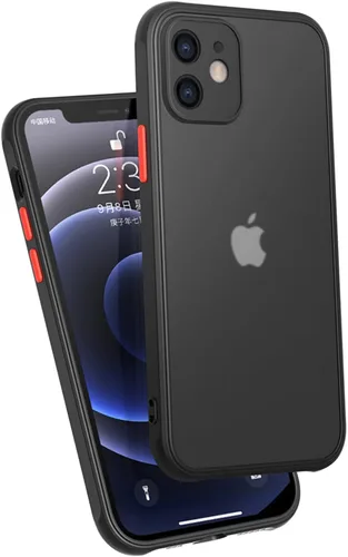 Miniatura 12 de Funda de silicona líquida compatible con iPhone 12 Mini de 5.4 pulgadas, antiarañazos y huellas dactilares, forro de microfibra a prueba de golpes