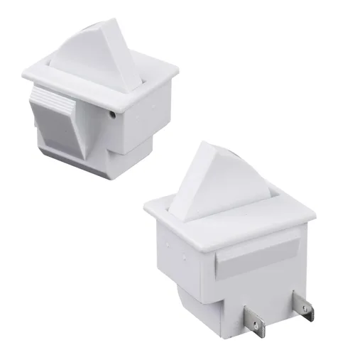 Interruptor de luz de puerta de refrigerador de 2 pies para GE Whirlpool, Maytag, Admiral, Amana ((2PCS)
