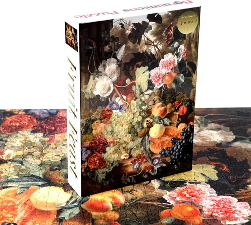 Miniatura 3 de Bgraamiens Puzzle-Fruit Feast-Rompecabezas cuadrado de 1000 piezas para adultos