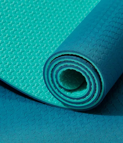 Miniatura 2 de IUGA Tapete de yoga antideslizante y antidesgarros, ecológico, tapete de yoga caliente, tapete grueso para entrenamiento y ejercicio para yoga