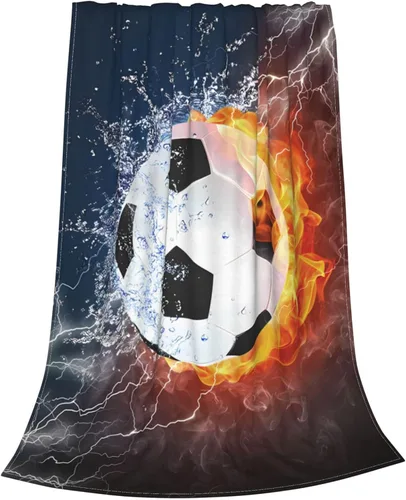 Miniatura 10 de Manta de baloncesto para niños y niños, manta de franela antibolitas, manta de franela deportiva suave y cálida, ropa de cama acogedora para todas