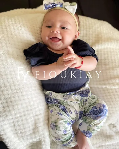 Miniatura 88 de fioukiay Conjunto de ropa de verano para bebés y niñas recién nacidas prematuros, mameluco, pantalones, diadema, conjunto de ropa para el verano