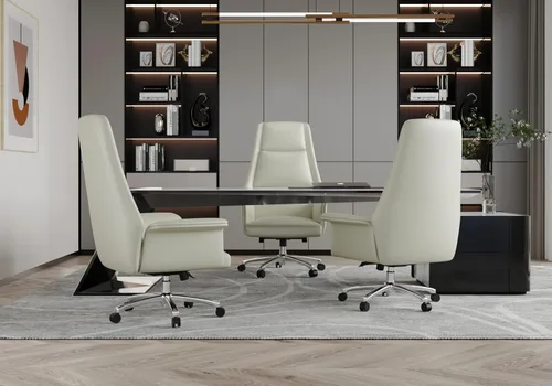 Miniatura 2 de Silla de escritorio ergonómica, soporte de peso excepcional, silla de oficina cómoda, silla de oficina de respaldo alto, comodidad personalizable