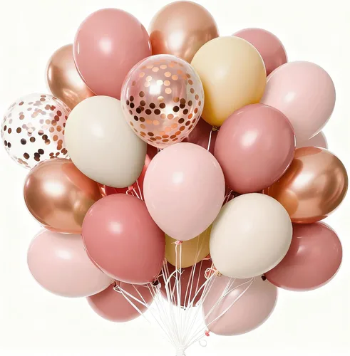 Miniatura 16 de PartyWoo Globos negros y dorados, 66 globos de 12 pulgadas color negro mate cromado metálico dorado para graduación, baby shower, cumpleaños, Año