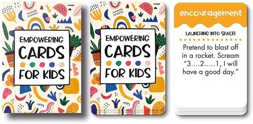 Miniatura 2 de Tarjetas de empoderamiento para niños: enseña atención plena, afirmaciones, autoestima, relajación y más