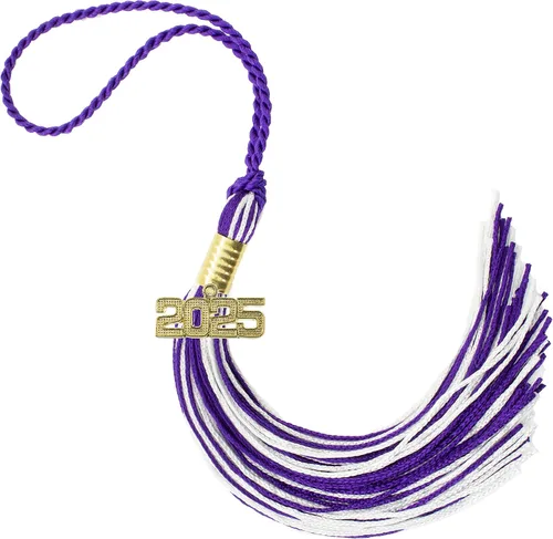 Miniatura 288 de Borla de graduación Aqua 2022, todos los colores escolares disponibles, fabricada en Estados Unidos