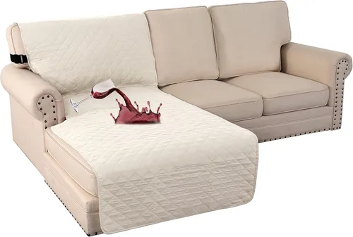 Miniatura 31 de Turquoize Funda 100% Impermeable para Sillón de Ala Fundas para Sillón de Ala con Brazos Protector de Silla Sofá Protector Triple Antideslizante