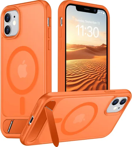 Miniatura 206 de Funda para iPhone 11 con compatibilidad magnética, [Soporte invisible incorporado][Compatible con MagSafe]