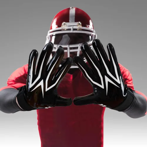 Miniatura 3 de Guantes de fútbol Graloky para hombres, mujeres y niños, guantes de fútbol juvenil, guantes de palma ultra adhesiva de silicona con agarre pegajoso