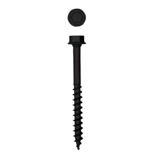 Miniatura 15 de Tornillos de retraso de madera estructural con cabeza hexagonal exterior de 1/2 "x 5" Powerlags Hex (25 EA)