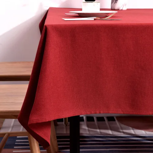 Miniatura 9 de BALCONY & FALCON Mantel Rectangular Estilo Jacquard Resistente al Agua Cubierta de Mesa para Comedor Cocina Café Fiestas y Uso al Aire Libre
