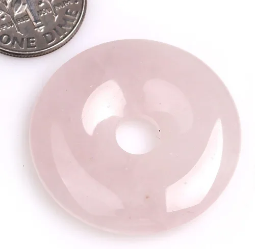 Miniatura 91 de GEM-Inside Rock Quartz Gemstone Loose Beads Genuine Natural Doubt Pink Ring Crystal Energy Stone Power para aretes colgantes, fabricación de joyas