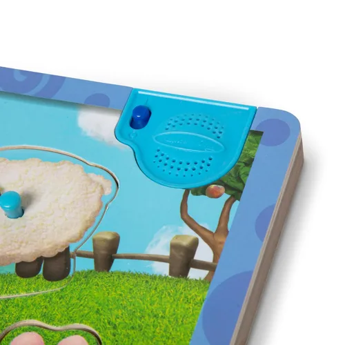 Miniatura 9 de Melissa & Doug Blue's Clues & You! Rompecabezas de madera con sonido - Granja musical (6 piezas)