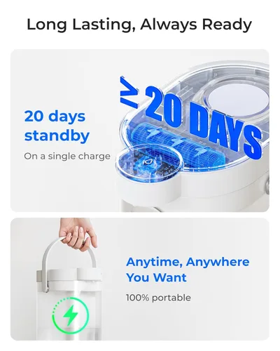 Miniatura 7 de Waterdrop ED11W - Dispensador de filtro de agua recargable con 2 filtros, jarra eléctrica instantánea potente de 5 etapas de larga duración, reduce
